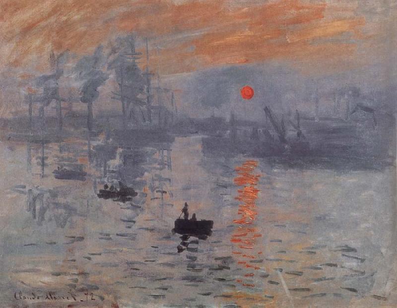 Claude Monet Sunrise